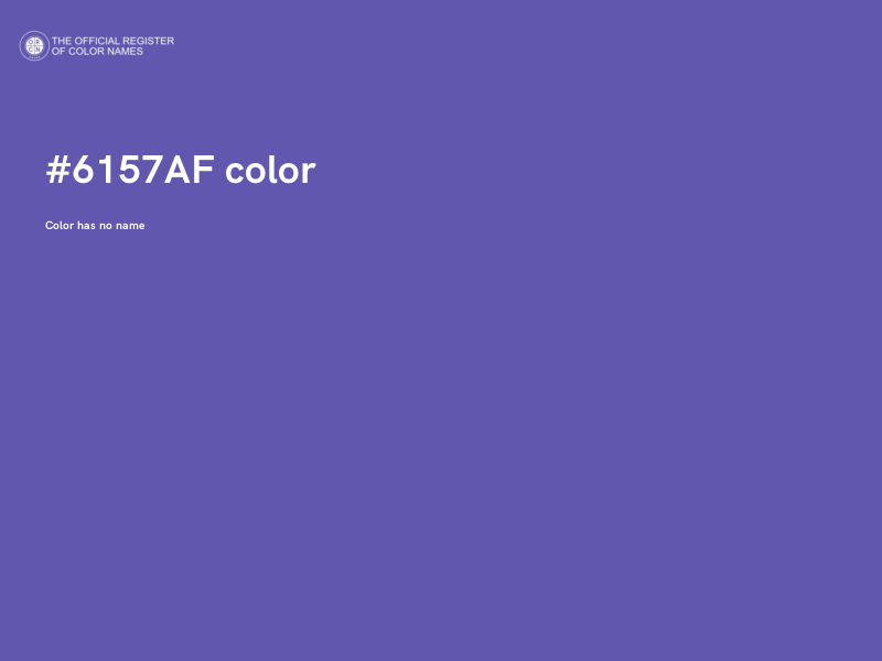 #6157AF color image