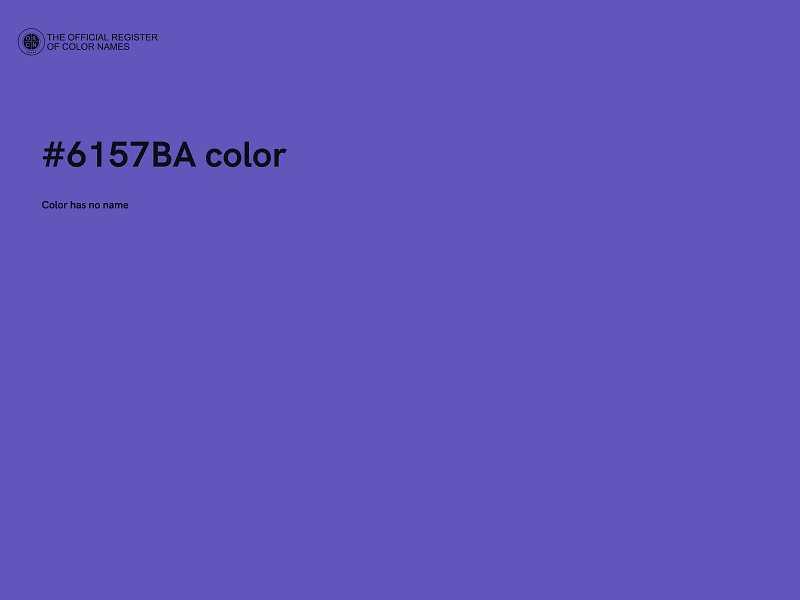 #6157BA color image