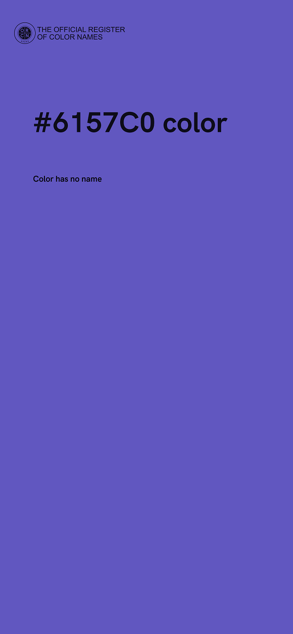 #6157C0 color image