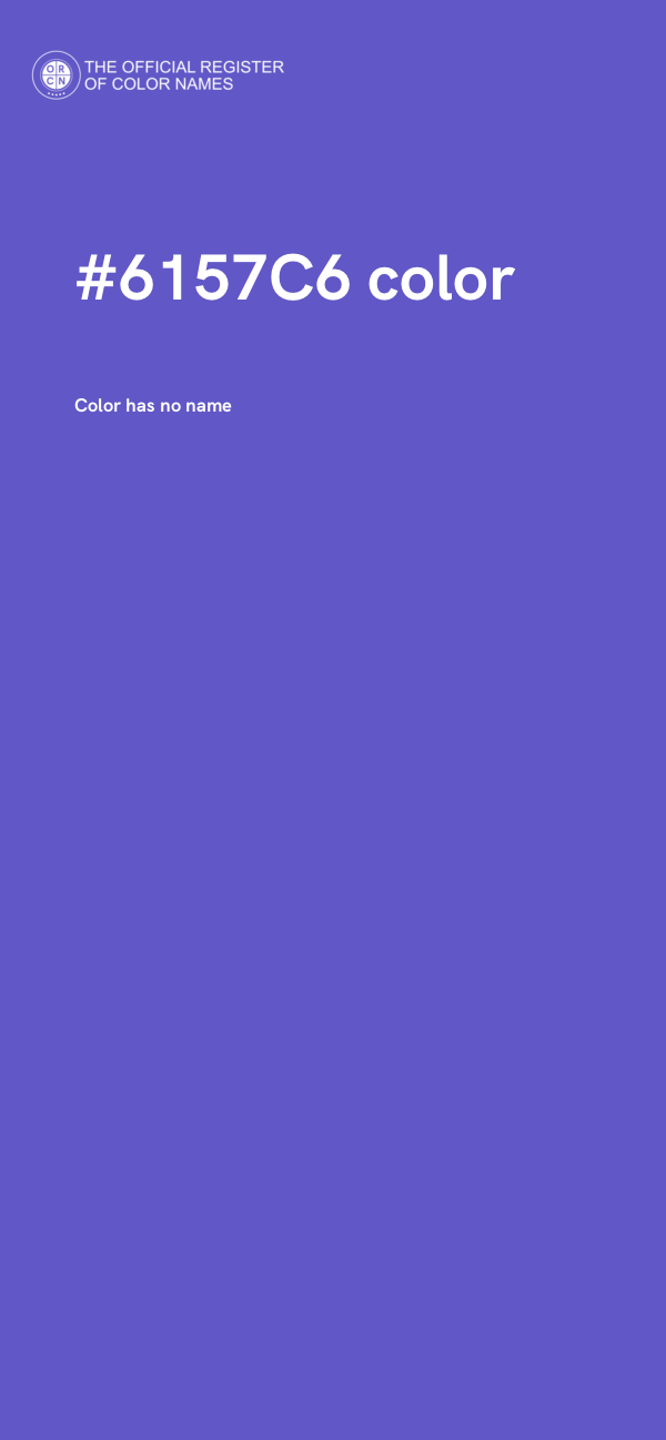 #6157C6 color image