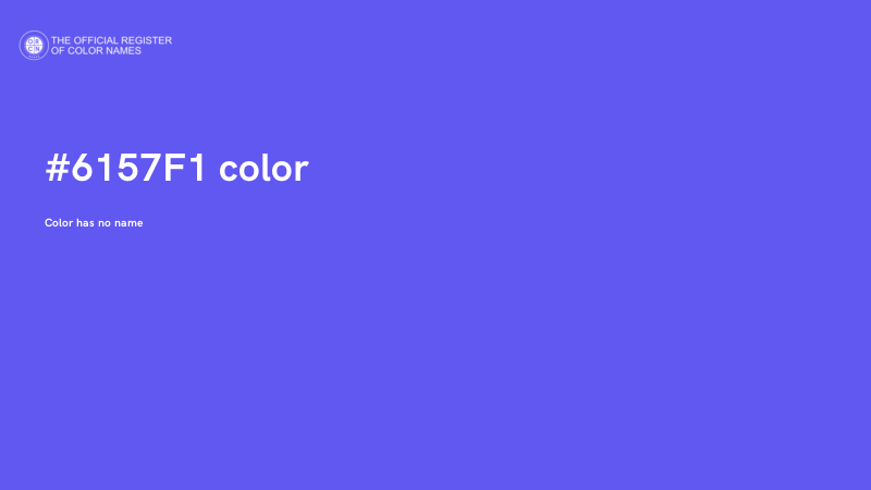 #6157F1 color image