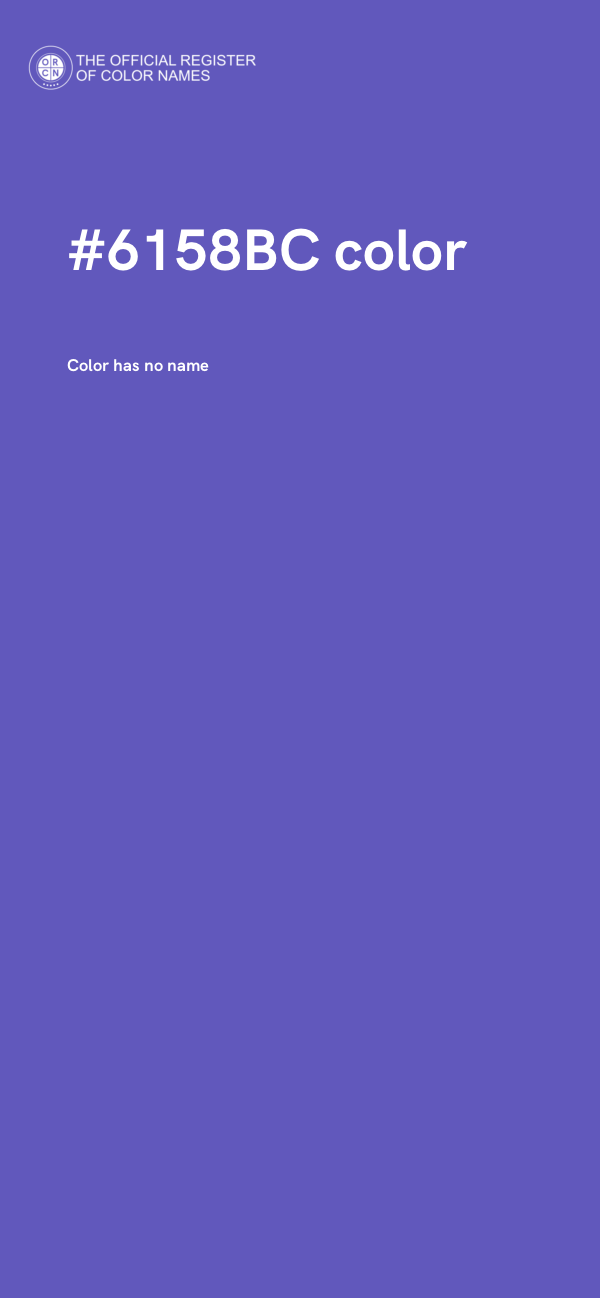 #6158BC color image