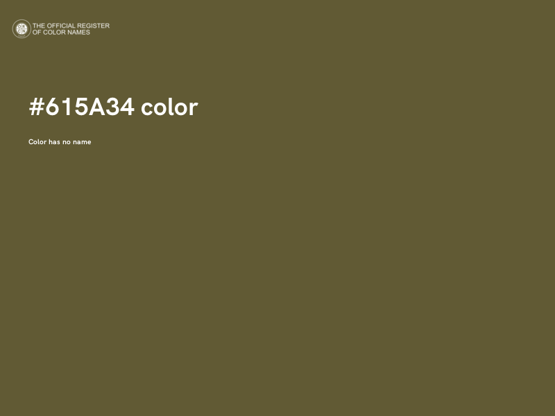 #615A34 color image