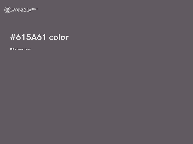 #615A61 color image