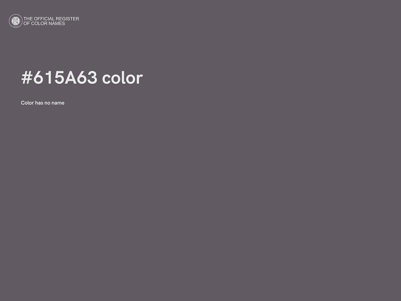 #615A63 color image
