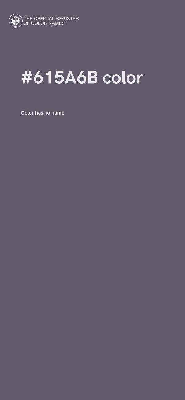 #615A6B color image
