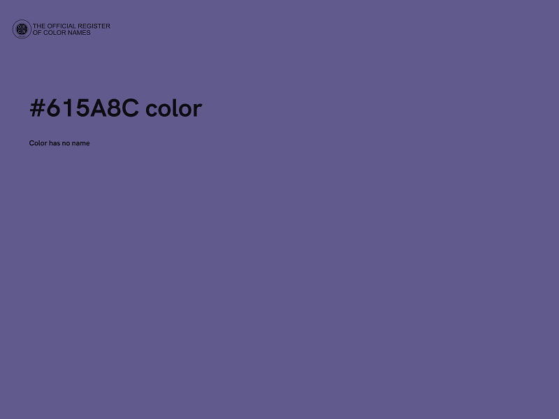 #615A8C color image