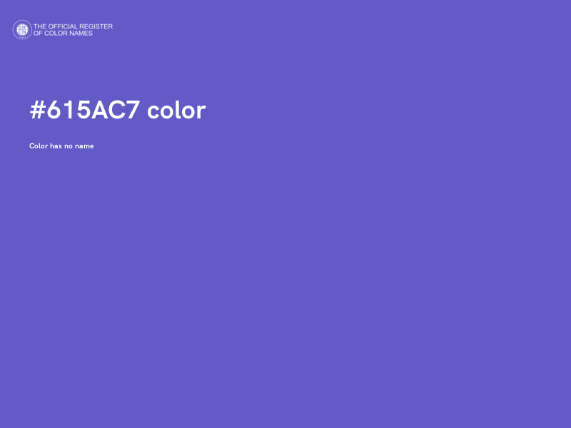 #615AC7 color image