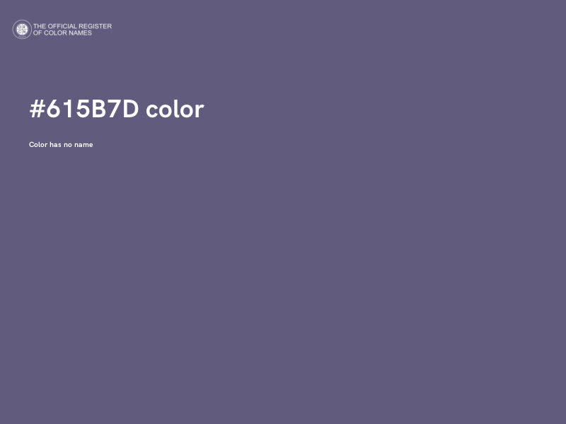 #615B7D color image