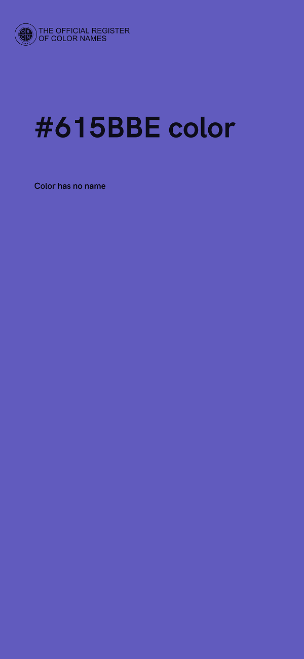 #615BBE color image