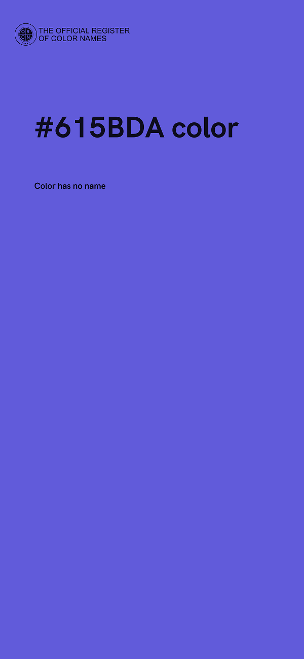 #615BDA color image