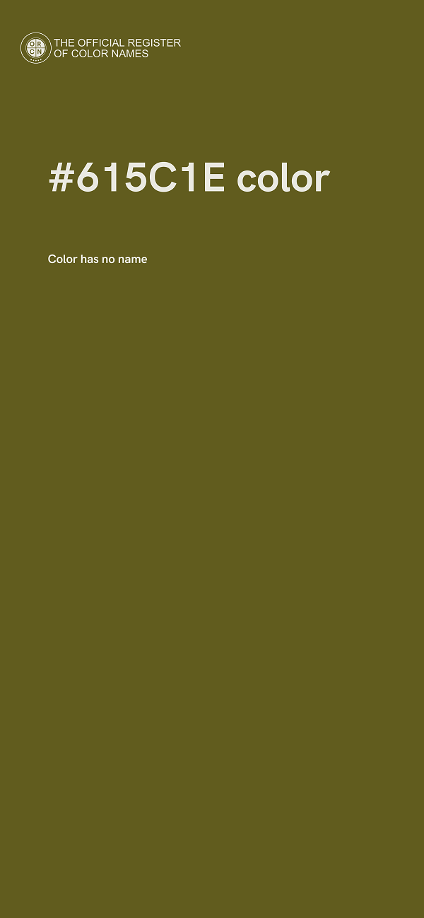 #615C1E color image
