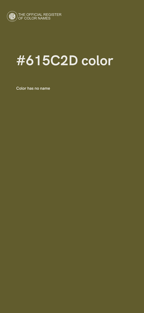 #615C2D color image