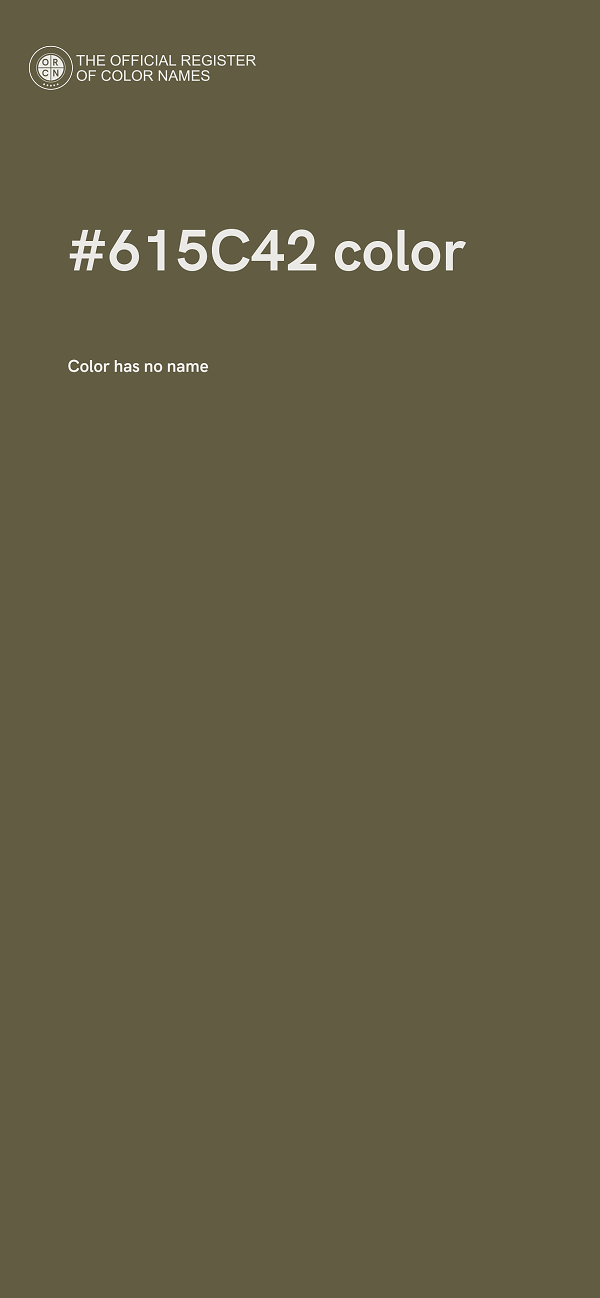 #615C42 color image