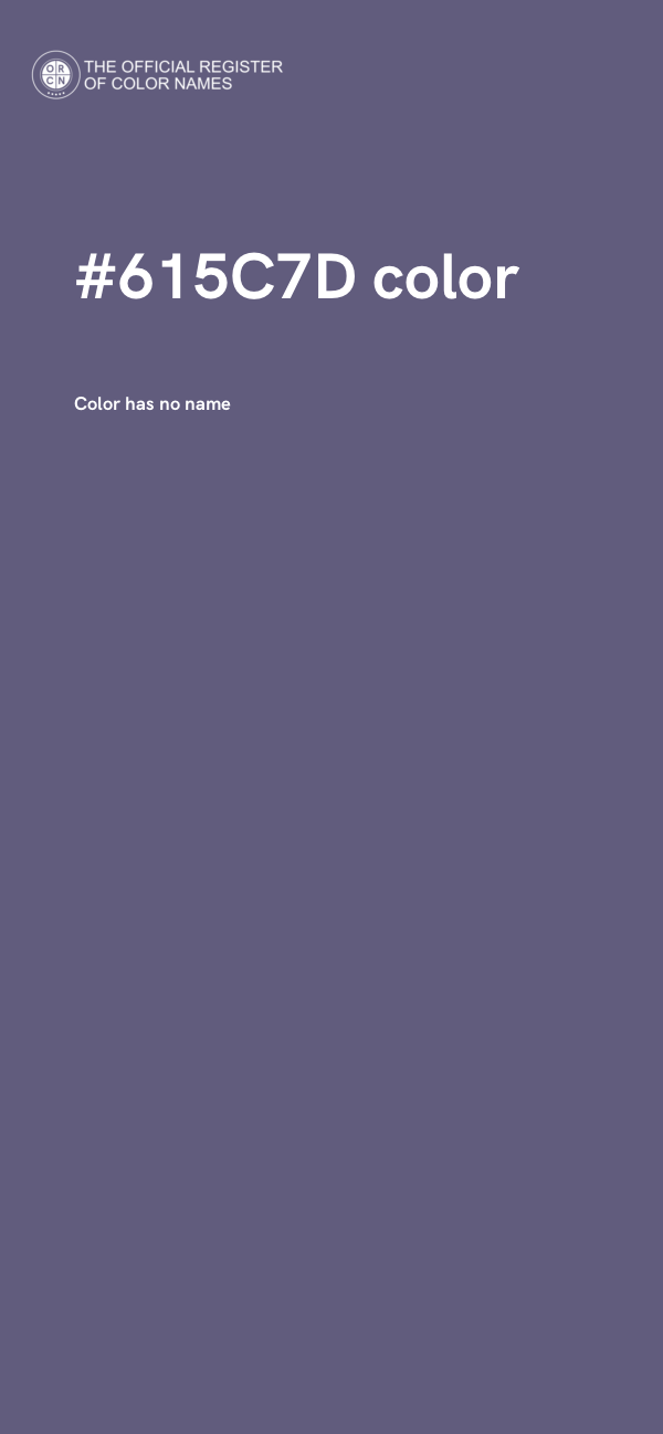 #615C7D color image