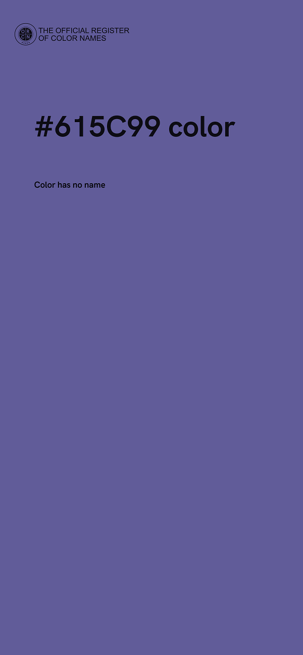 #615C99 color image