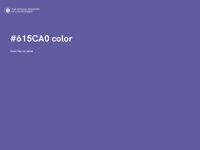 #615CA0 color image