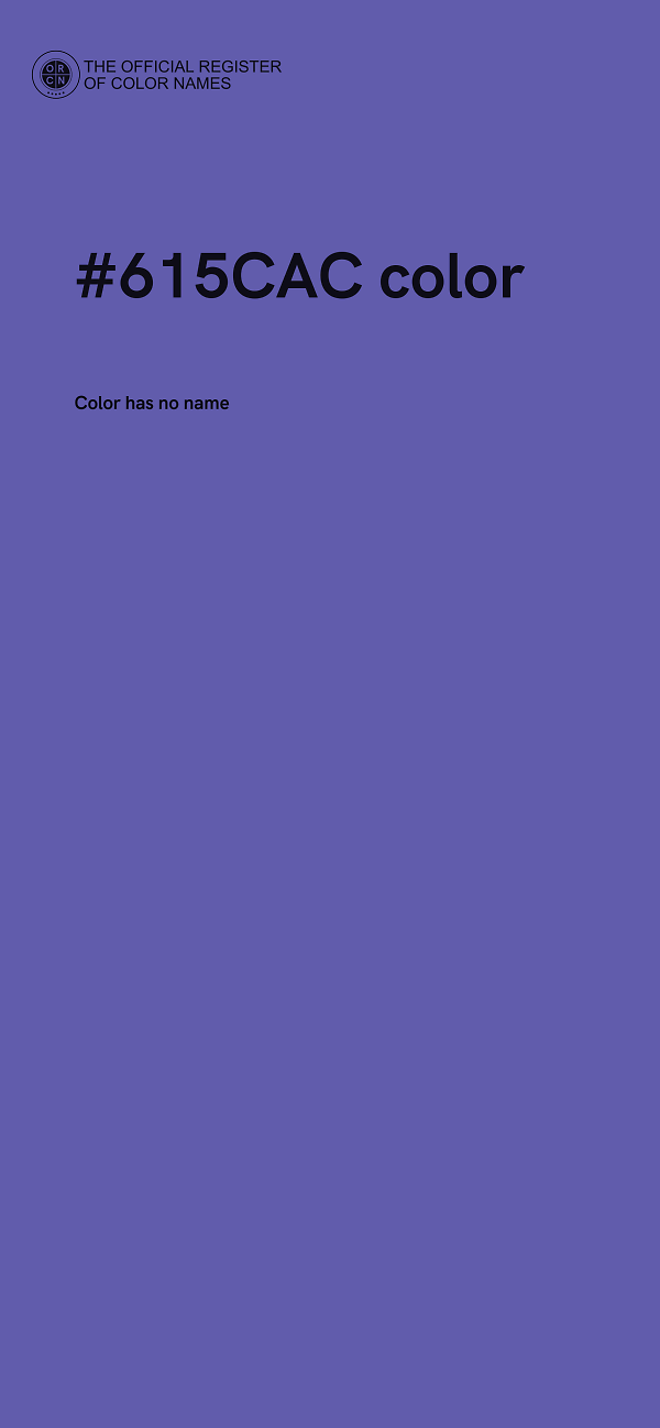 #615CAC color image