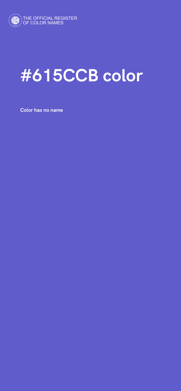 #615CCB color image
