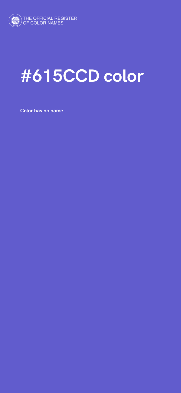 #615CCD color image