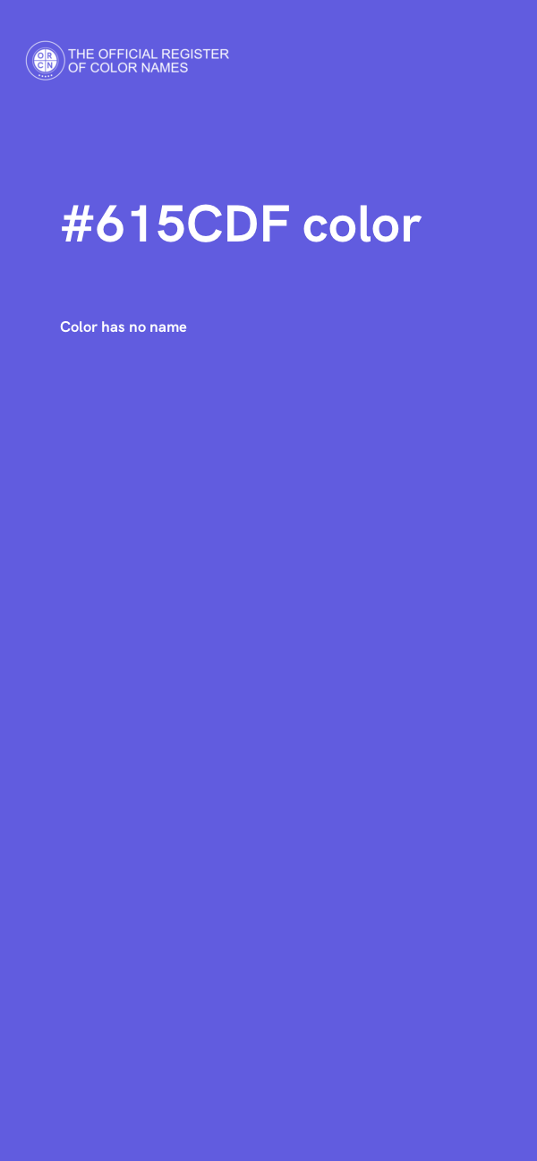 #615CDF color image
