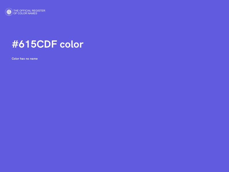 #615CDF color image