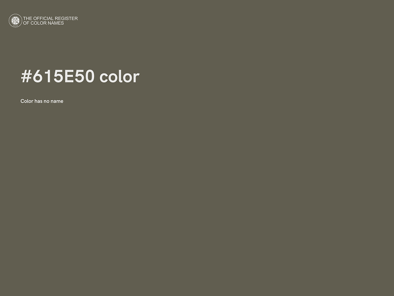 #615E50 color image