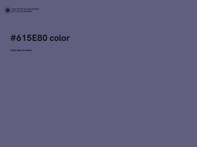 #615E80 color image