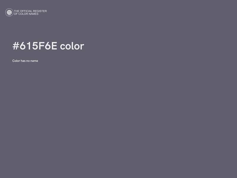 #615F6E color image