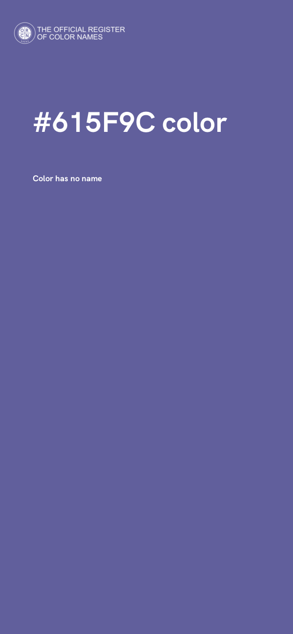 #615F9C color image