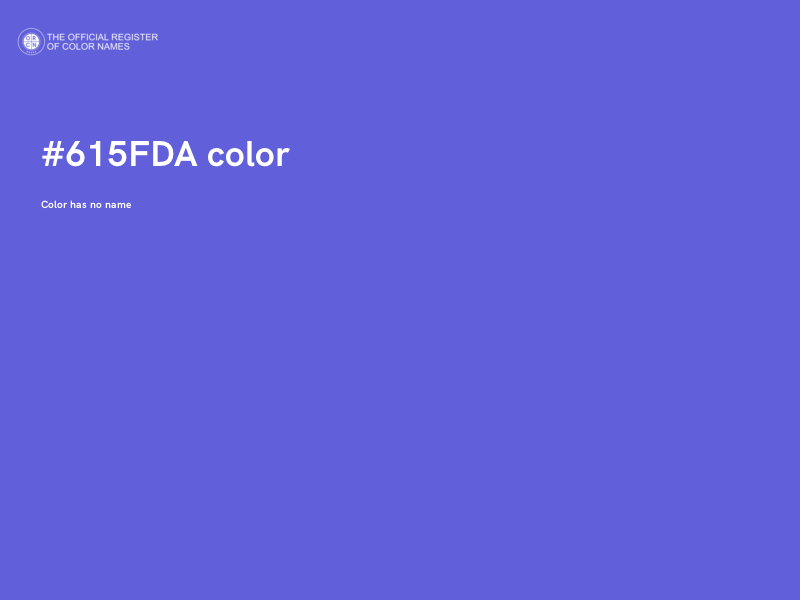 #615FDA color image