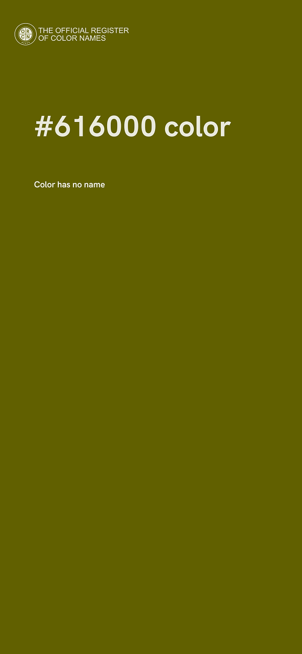 #616000 color image