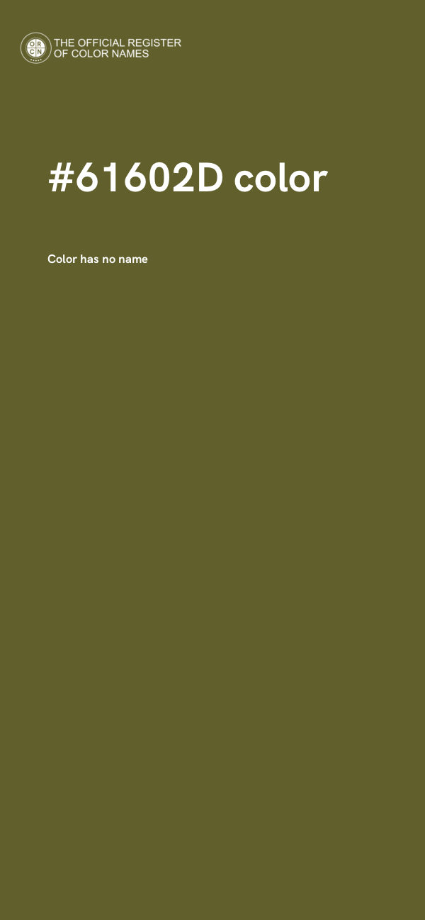 #61602D color image