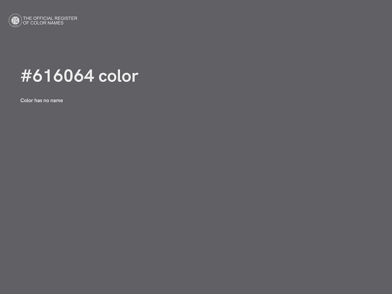 #616064 color image