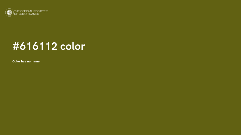 #616112 color image