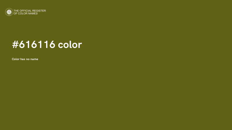 #616116 color image