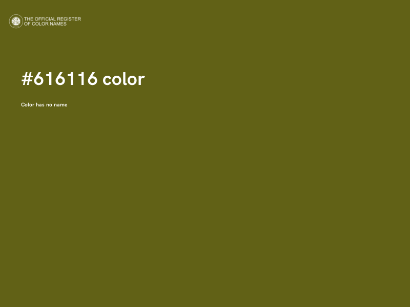 #616116 color image