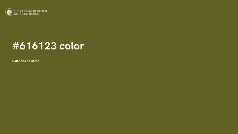 #616123 color image