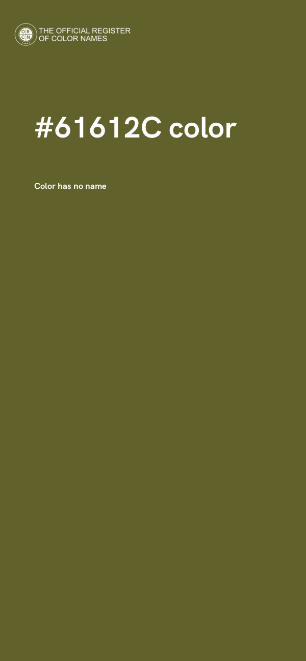 #61612C color image
