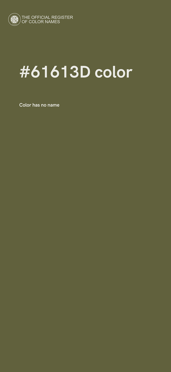 #61613D color image
