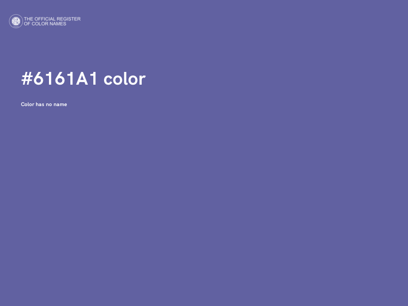 #6161A1 color image