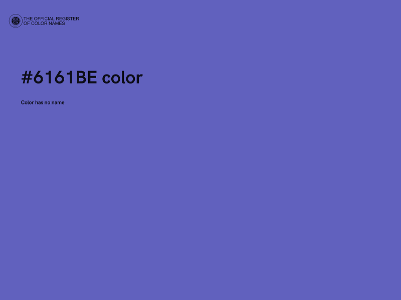 #6161BE color image