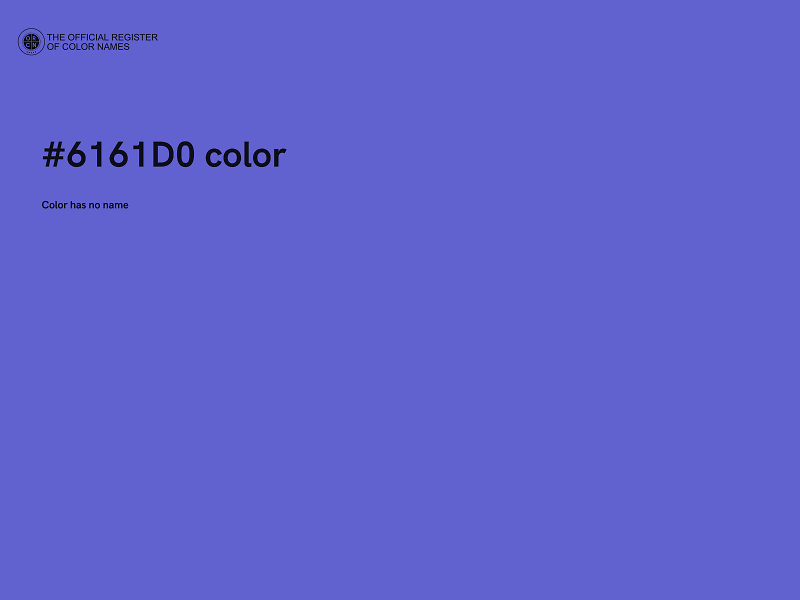 #6161D0 color image