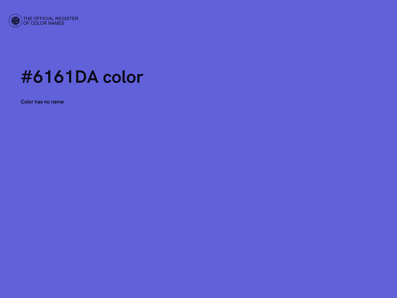 #6161DA color image