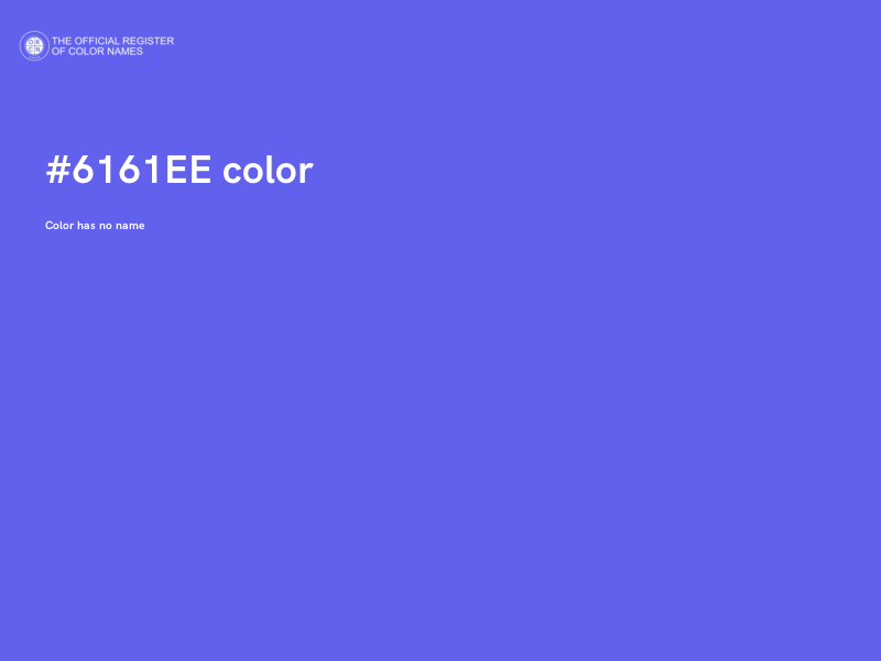 #6161EE color image