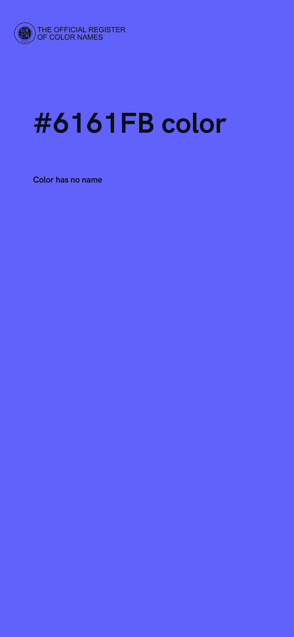 #6161FB color image