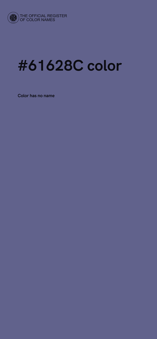 #61628C color image