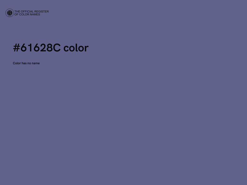 #61628C color image