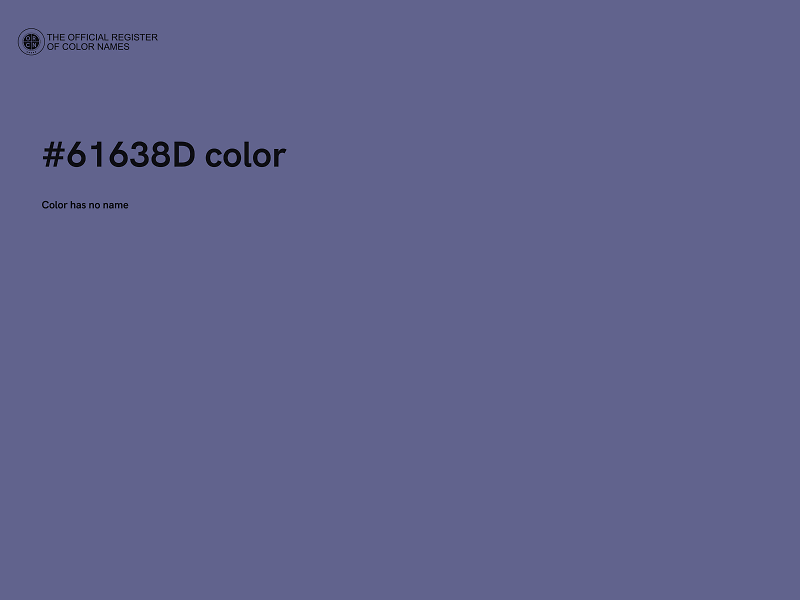 #61638D color image