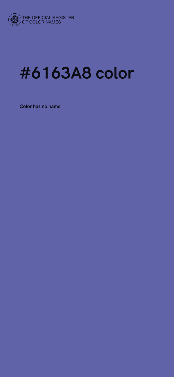 #6163A8 color image